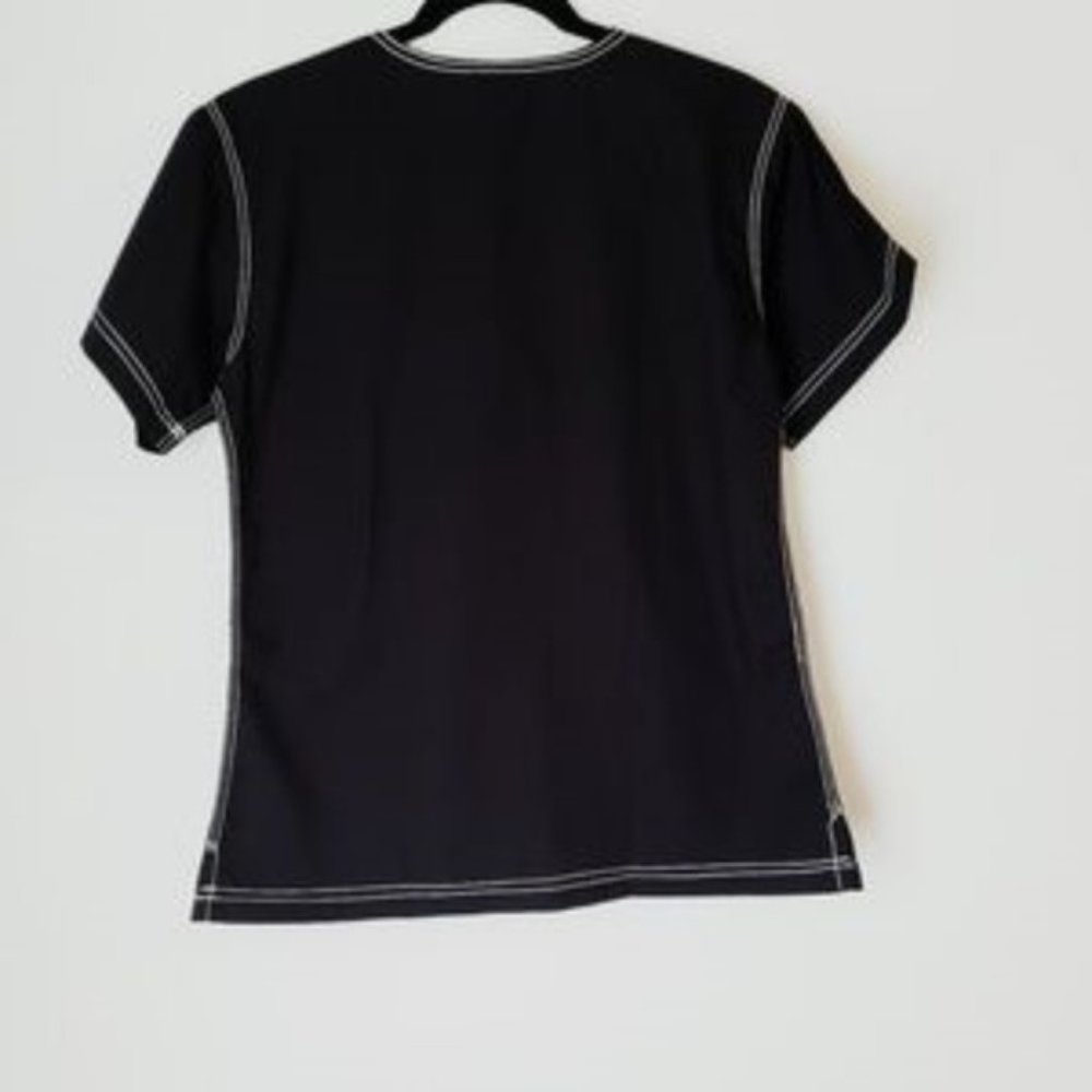 NWOT | Blue Sky | Shelby | Jet Black Scrub Top- 2 available - Picture 6 of 7